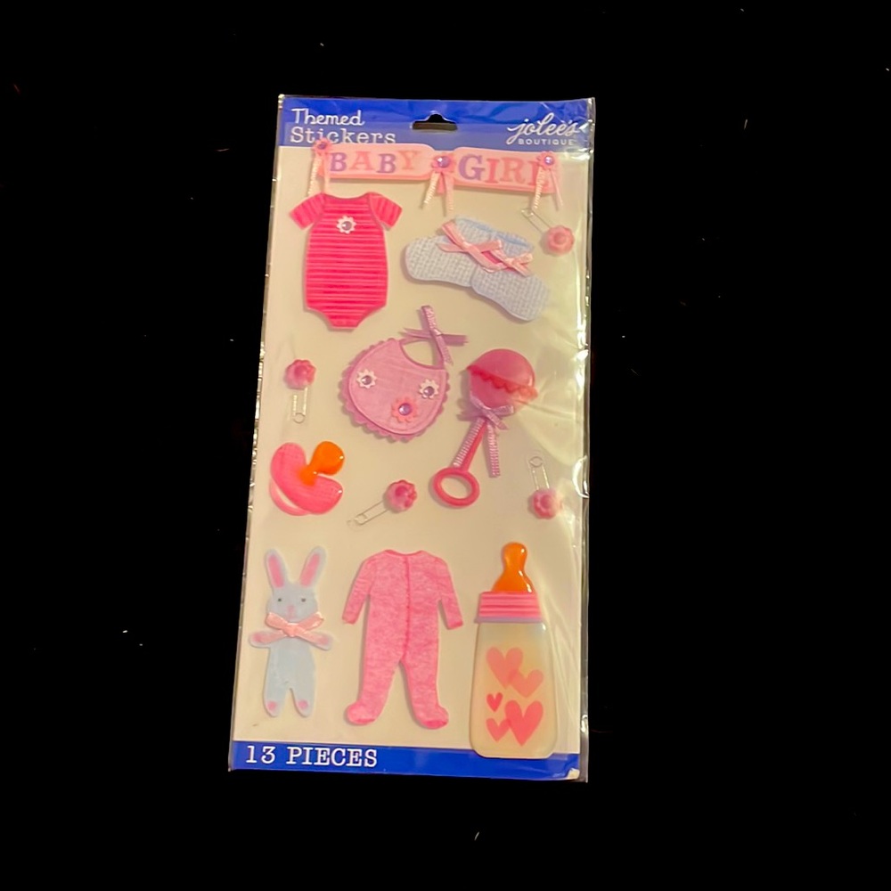 Baby girl sticker pack (13)